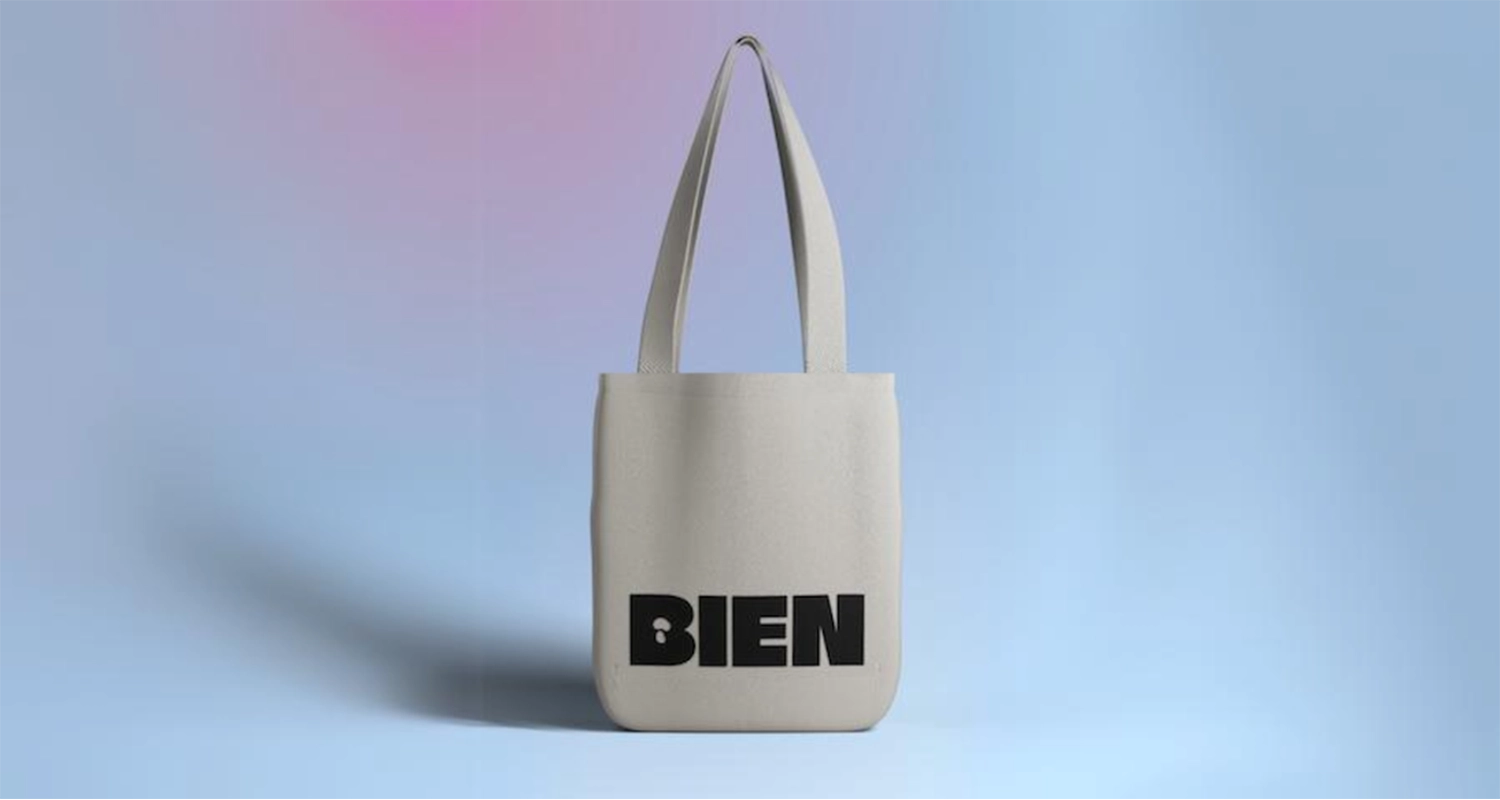 Front side of Bien Totebag
